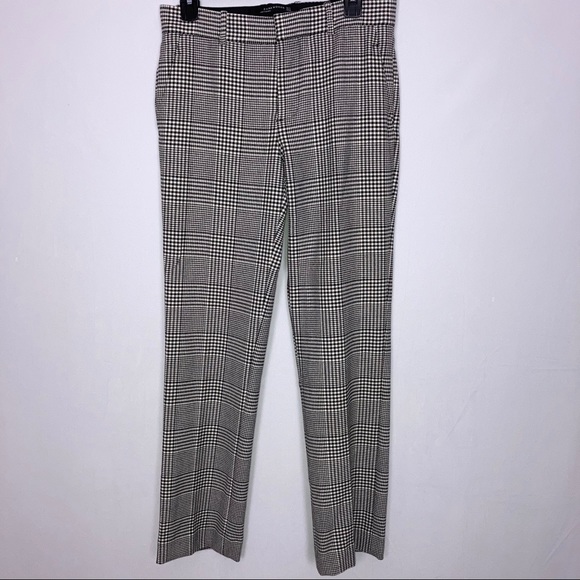 Zara Woman black white trousers slacks sz S - Picture 3 of 6